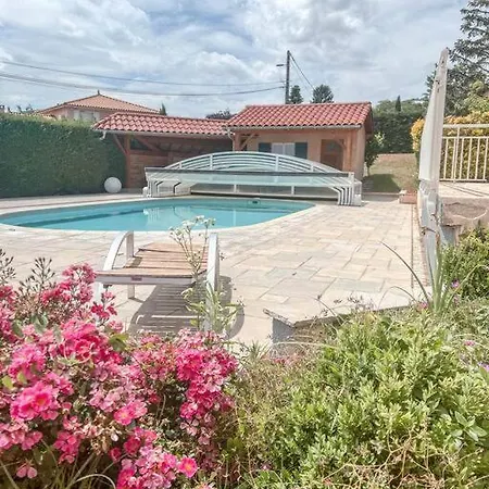 Magnifique Maison A Lentilly - Piscine Exterior foto